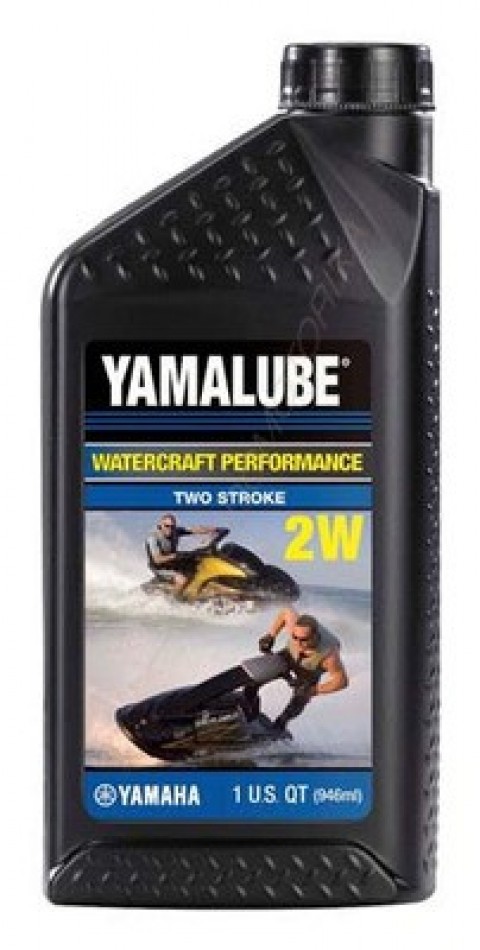 Масло для двухтактных инжекторных двигателей Yamalube 2W, 2Т, Semisynthetic Oil (0,946 л)