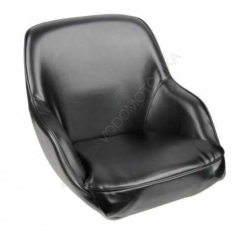 Кресло ADMIRAL мягкое, материал черный винил (1061420990)
